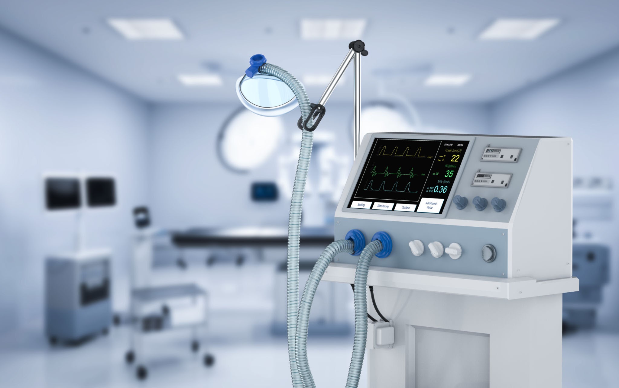 ICU Ventilator Machine